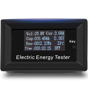 DANIU 300V 20A Electric Energy Tester Current Voltage Meter Charger Power Supply Capacity Tester