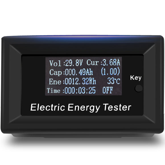 DANIU 300V 20A Electric Energy Tester Current Voltage Meter Charger Power Supply Capacity Tester