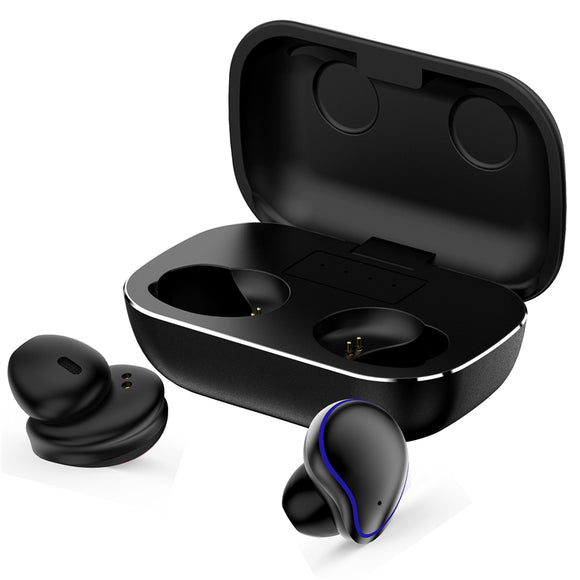 Bakeey SE9 TWS bluetooth 5.0 Earphone Plating Mini HiFi Wireless Earbuds Smart Touch HD Calls Headphone with Charging Box
