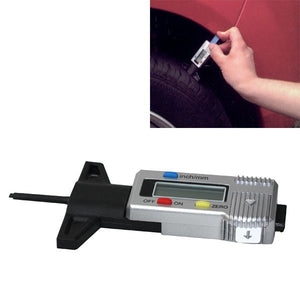 TIROL T20301 Car Tire Tread Meter Electric Tester Ruler Tyre Tread Depth Digital Gauge Checker