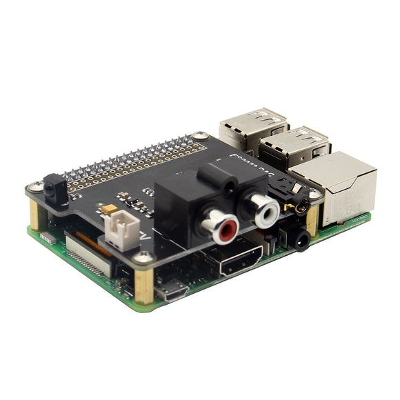 X900 HIFI DAC ES9023 Expansion Board For Raspberry Pi 3 Model B / 2B / A+ / Zero W