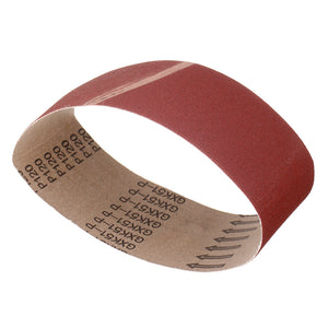 610x100mm 120 Grit Sanding Belt 4x24 Inch Ring Abrasive Aluminium Oxide For Sanders