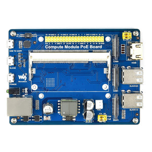 Caturda C2700 CM3/3Lite/3/3+ Calculate Module Base  With POE Multi-Port Expansion Board for Raspberry Pi