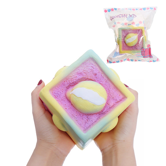 Magic Volcano Ice Cream Cake Squishy Toy 22cm Slow Rising With Packaging Collection Gift Soft Toy