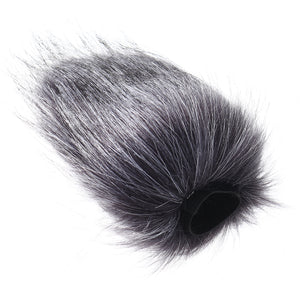 Microphone Furry Windshield Windproof Cover Artificial Fur Windscreen Wind Muff