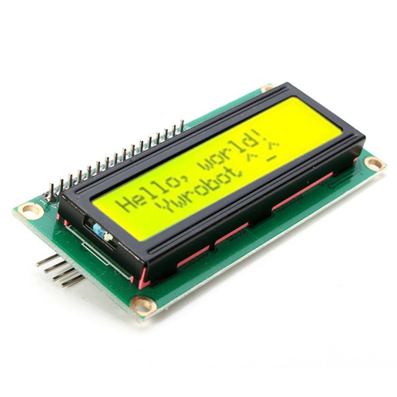 3Pcs Geekcreit IIC/I2C 1602 Yellow Green Backlight LCD Display Module For Arduino