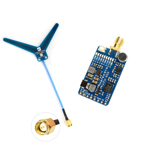 MATEKSYS VTX-1G3-9 1.2Ghz 1.3Ghz 9CH International INTL Version FPV Video Transmitter for RC Drone Goggles Monitor