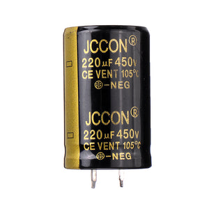 3Pcs 220UF 450V 22x40mm Radial Aluminium Electrolytic Capacitor High Frequency 105C