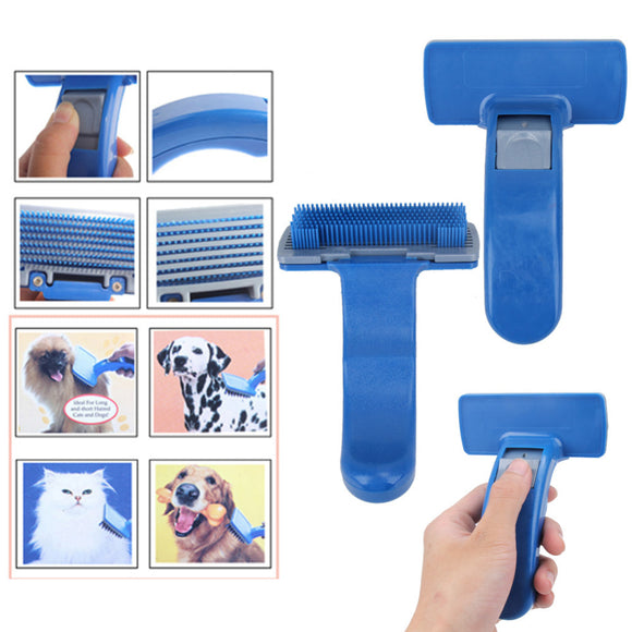 Pet Brush Combs Pet Grooming Shedding Comb Tools For Puppy Dog Cats