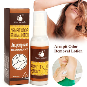 Water Ice Levin Unisex Armpit Odor Removal Lotion Body Sprayer Deodorant 24h Fresh