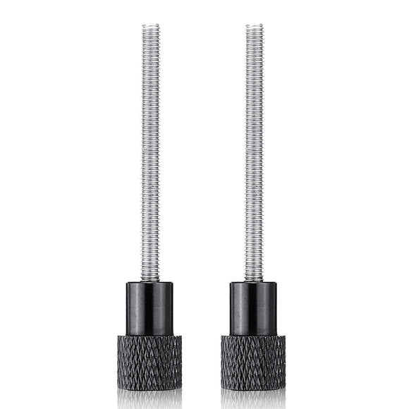 2pcs 5.5 inch M4 Release Groove Feed Trough Hand Fixing Screw For Light Curing 3D Printer