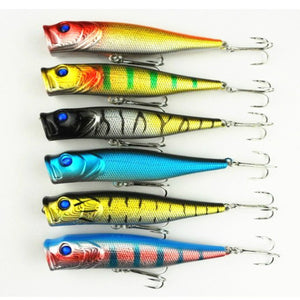 ZANLURE Artificial Baits Poper Crankbaits Fishing Lures Bass Hook