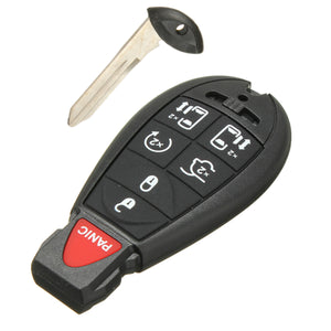 7 Buttons Smart Car Key Case For Chrysler Town Country Dodge Grand Caravan