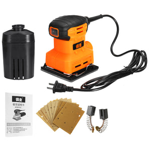 180W 13000SPM Electric Sander Sheet Finishing Sander Orbit Sander Tools Kit