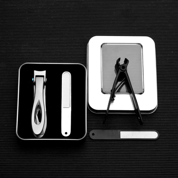 2Pcs Stainless Steel Large Opening Nail Clipper Nail Clippers Large Nail Scissors Set