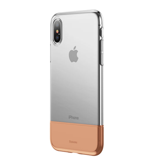 Baseus Protective Case For iPhone XS Max Hybrid Color Transparent Fingerprint Resistant Back Cover