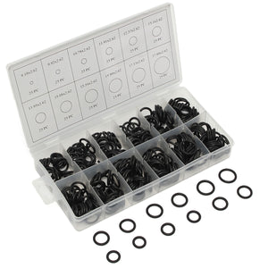 300 pcs  Black  Rubber  O-Ring Washer Seals Assortment 12 Sizes