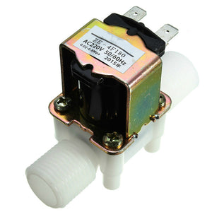 Electric Solenoid Valve AC220V 0.02- 0.8Mpa 1/2 Inch Inlet Valve Normally Closed