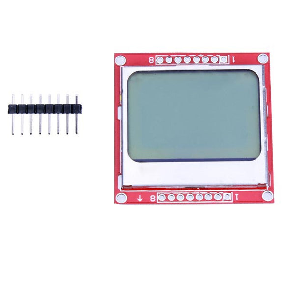 5Pcs 5110 LCD Module White Backlight For Arduino