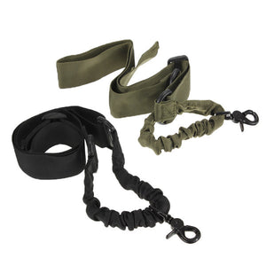 Outdooors Tactical Belt Adjustable Bungee Sling Elastic BelT-strap Rope Cord With Buckle