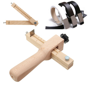 Adjustable Strip Strap Cutter Leather Hand Cutting Tool With Blade DIY