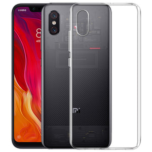 Bakeey Transparent Soft TPU Back Cover Protective Case for Xiaomi Mi8 Mi 8 Pro / Mi8 Mi 8 Explorer Edition