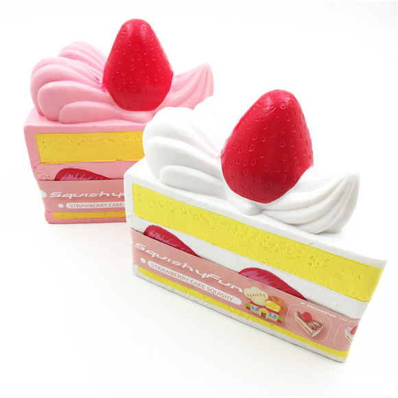 Squishy Fun Strawberry Cake Squishy Super Slow Rising Original Packaging Fun Gift Collection