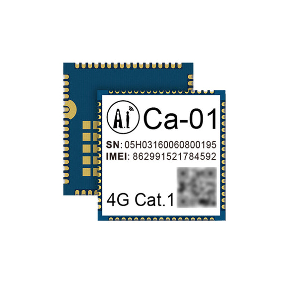 AI-Thinker 4G Full Netcom LTE IoT Wireless Communication Module Ultra-small Ca-01 GPIO/UART/ADC