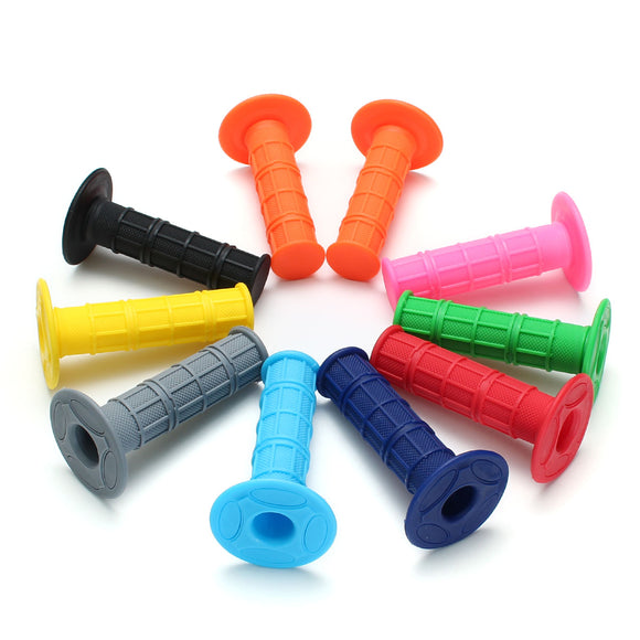 2pcs 7/8 Inch 22mm 9 Color Motorcycle Rubber Handlebar Grip For CRF/YZF/WRF/KXF/KLX/KTM/RMZ