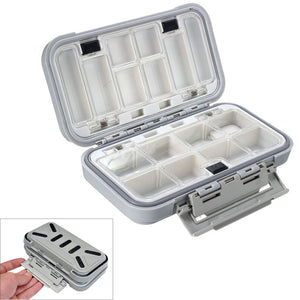 Waterproof Compartments Fly Fishing Lures Case Hooks Box Fishing Accessories