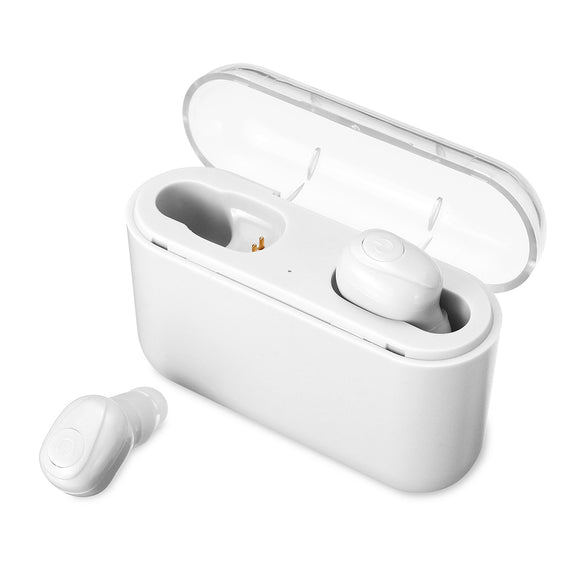 [bluetooth 5.0] TWS Wireless Earphone CVC8.0 Noise Cancelling 2200mAh Power Bank IPX7 Waterproof Stereo Headphone with Mic