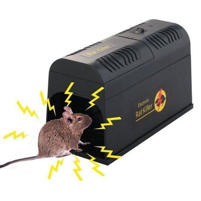 Electronic Rat And Rodent Trap Powfully Kill And Eliminate Rats Mice Or Other Similar Rodents Effic