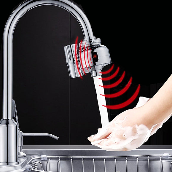 Dual Infrared Automatic Sensor Faucet Water Outlet Tap Adapter Touchless Sensor Outlet Kitchen Sink