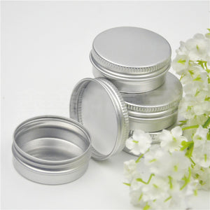 10Pcs 36*17mm Small Round Tin Box Lip Balm Metal Box for Cosmetics