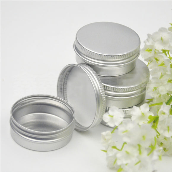 10Pcs 36*17mm Small Round Tin Box Lip Balm Metal Box for Cosmetics