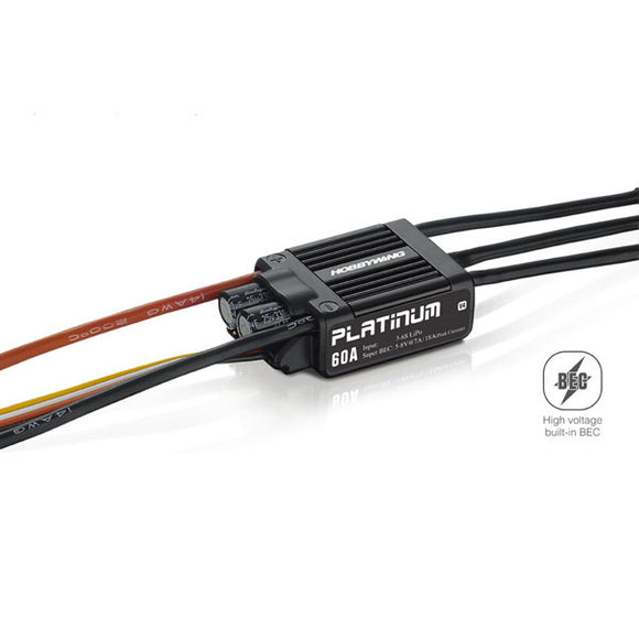 Hobbywing Platinum 60A V4 Brushless ESC For RC Model