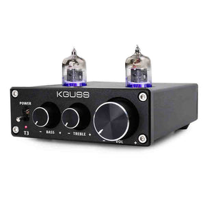 KGUSS T3 6J1 Treble Bass Adjustment Preamp Tube Vacuum Amplifier Preamplifier