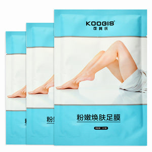 KOOGIS Dead Skin Removal Foot Mask Whitening Exfoliating Peeling Smooth Moisturizing