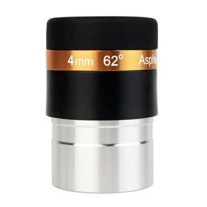 SVBONY Lens 4mm Wide Angle 62Aspheric Eyepiece HD Fully Coated for 1.25 31.7mm Astronomic Telescopes -Black"