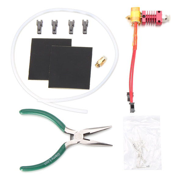 3D Printer Part MK10 Extruder Hot End kit For CR-10 1.75mm Filament 0.4mm Nozzle