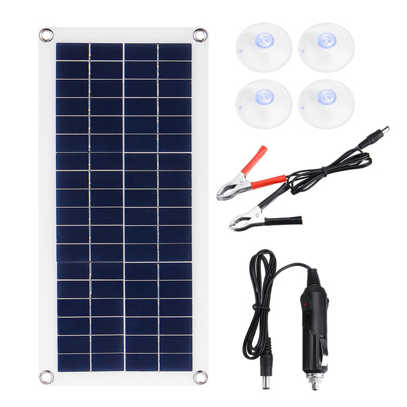 40W 18V 4352002.5mm Polysilicon Solar Panel for RV Roof Boat