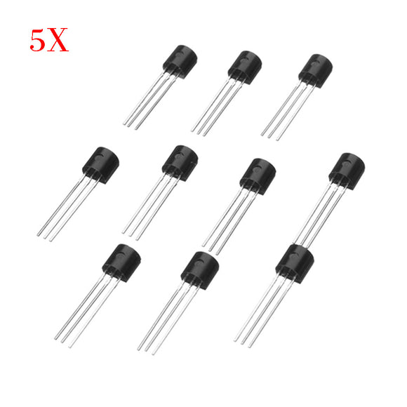 50Pcs TO-92 Triode Transistor BC547 BC557 NPN PBP Low Power Transistors