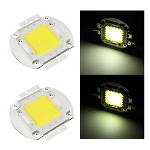 20W 30W 50W 30mil LED White DIY Light Chip DC12-14V