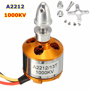 1000KV Brushless Motor 3.17mm Shaft Electric Motor