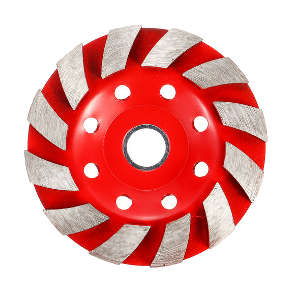 100mm Segment Diamond Grinding Wheel Disc Concrete Masonry Stone Marble Sanding Wheel Red