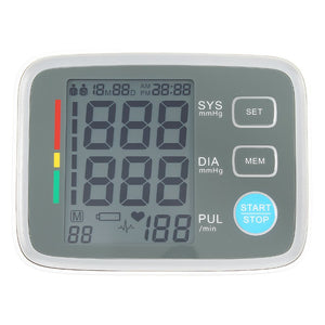 LCD Large Screen Portable Automatic Digital Upper Arm Blood Pressure Monitor