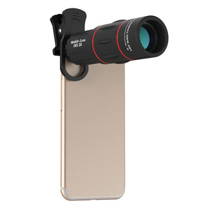 Apexel APL-18XTZJ 18X Telescopr Monocular Lens with Clip for Mobile Phone Tablet Photography