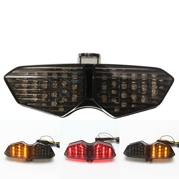 12V Smoke LED Tail Signal Light  For 03 04 05  Yamaha YZF R6 R6S