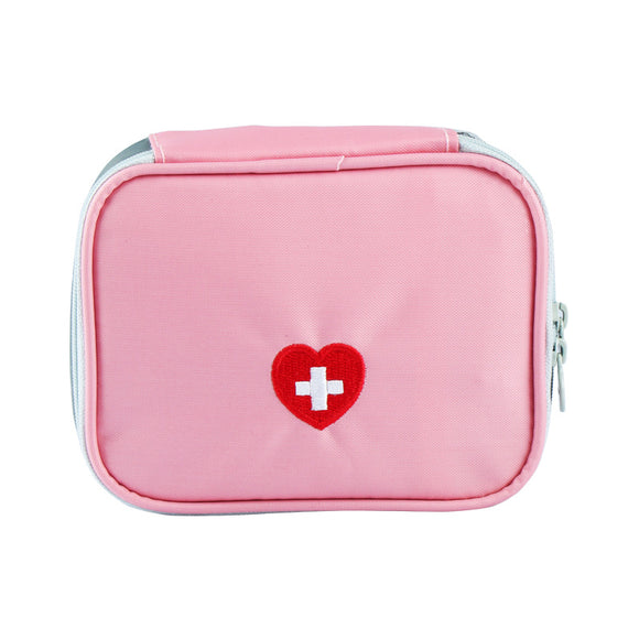 Outdoor Household Travel Nylon Cute Mini Portable Medicine Pill Bag Case First Aid Kit Medical Emerg