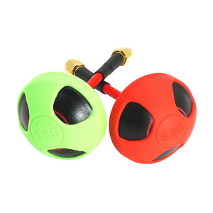 5.8G 8DBi Omni RHCP SMA/RP-SMA Male TX/RX FPV Mushroom Antenna With Silicone Protective Case